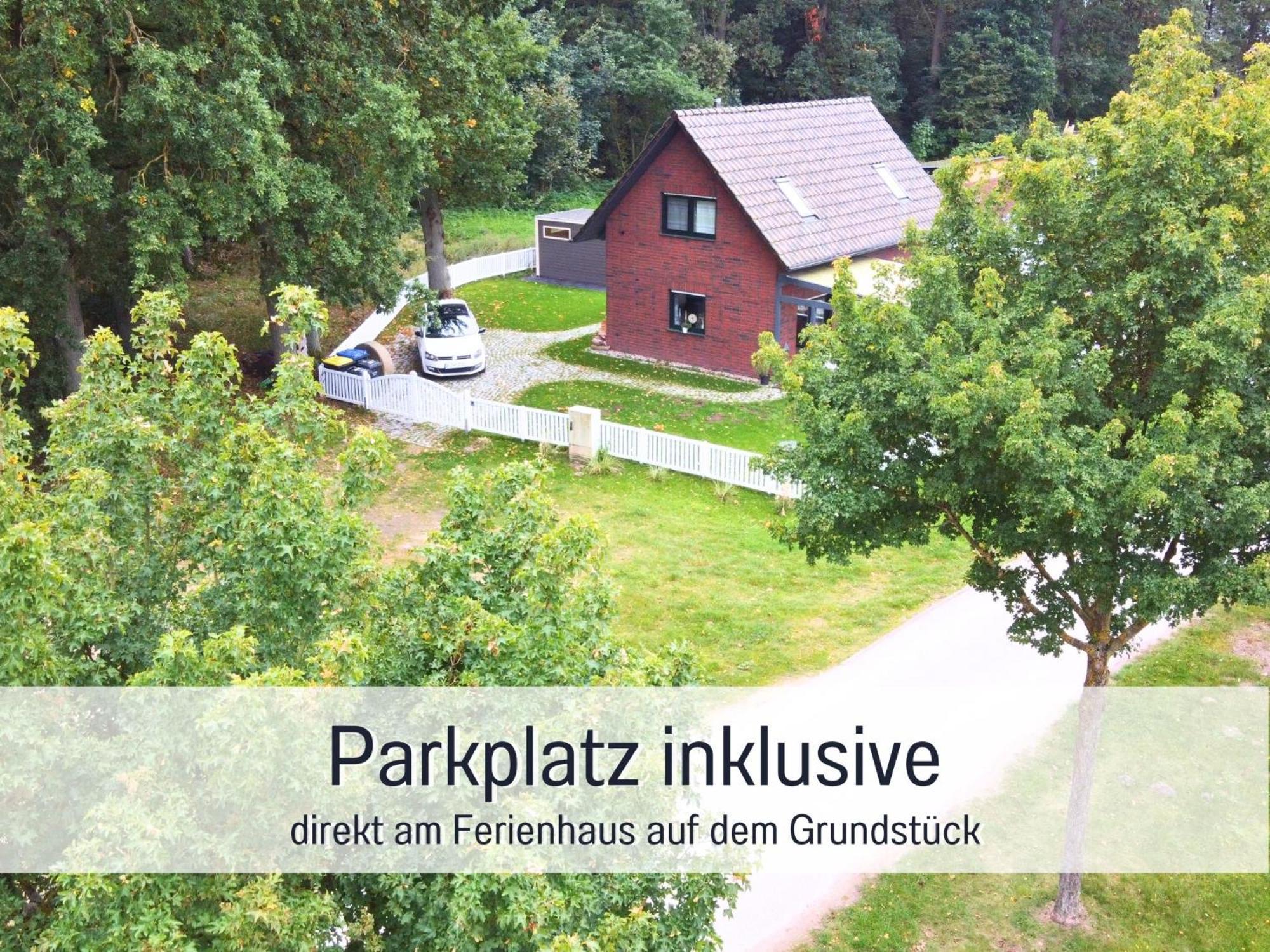 Strandhaus Mathea - Ruhige Lage Direkt Am Fleesensee - Parkplatz, Kamin, Sauna - Familienfreundlich Unter Göhren Kültér fotó