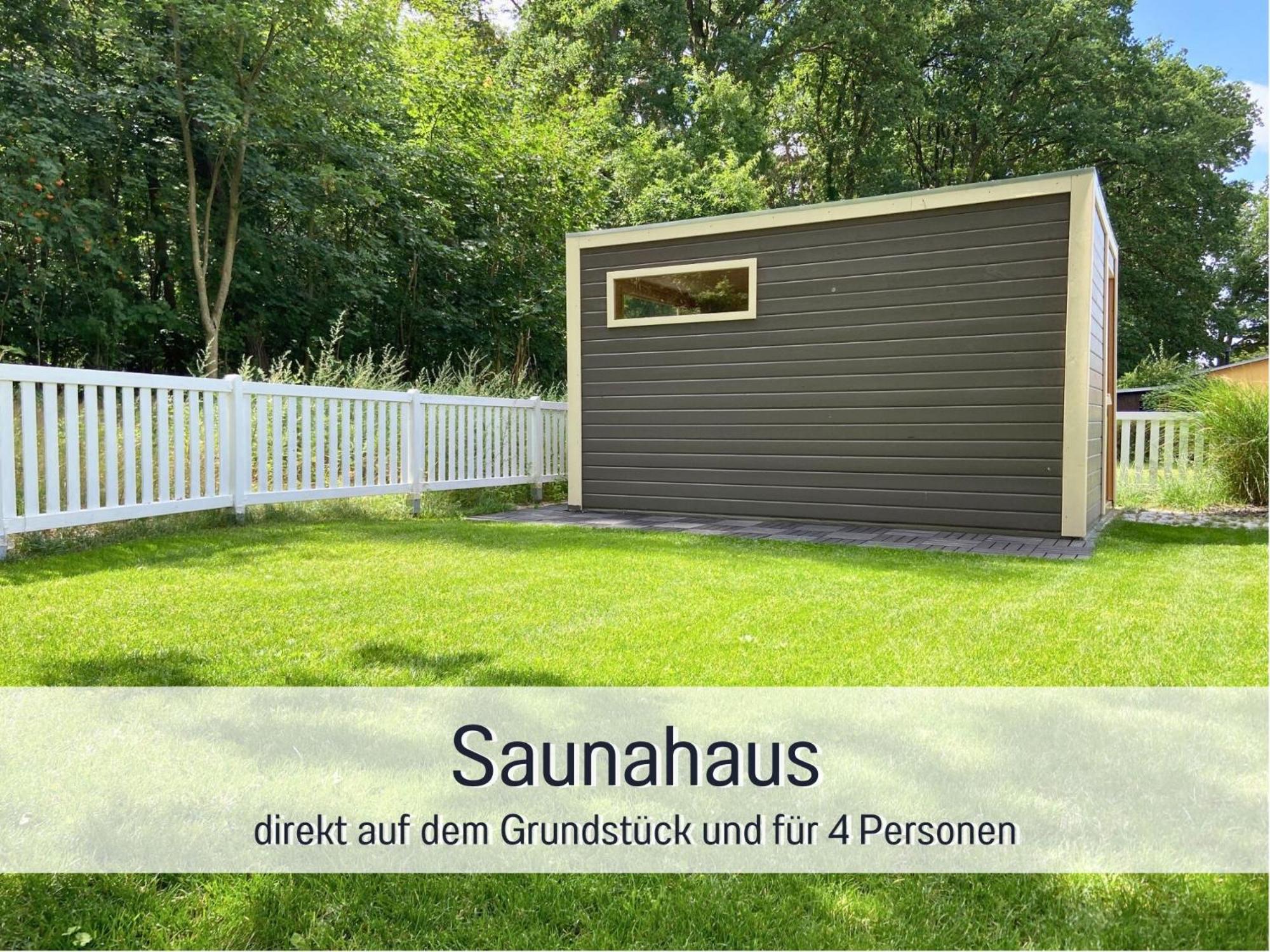 Strandhaus Mathea - Ruhige Lage Direkt Am Fleesensee - Parkplatz, Kamin, Sauna - Familienfreundlich Unter Göhren Kültér fotó